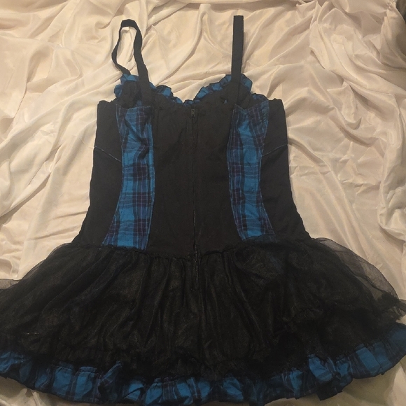 Tripp NYC Black and Blue Dress - Picture 5 of 5